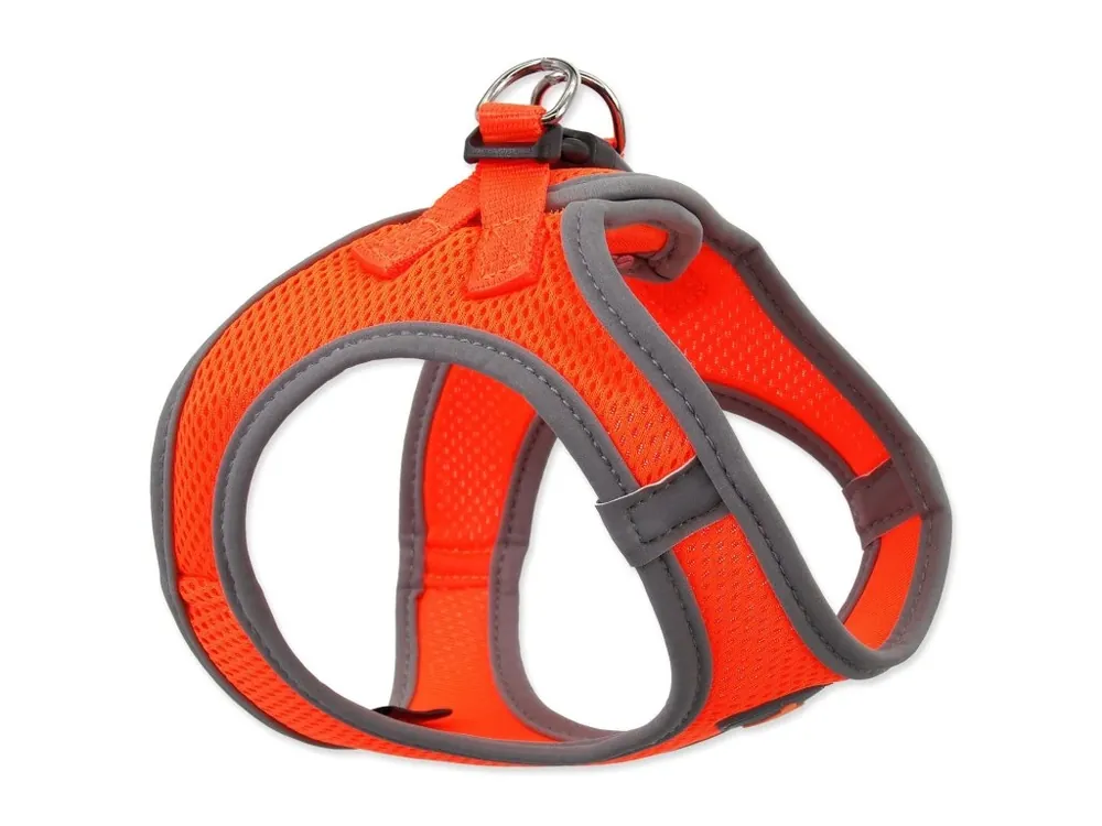 Postroj Dog Fantasy Puppy L oranžový 46-53cm Nejprodávanější