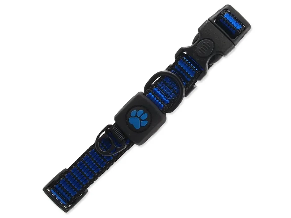 Obojek Active Dog Strong S modrý 1,5x27-37cm Sleva