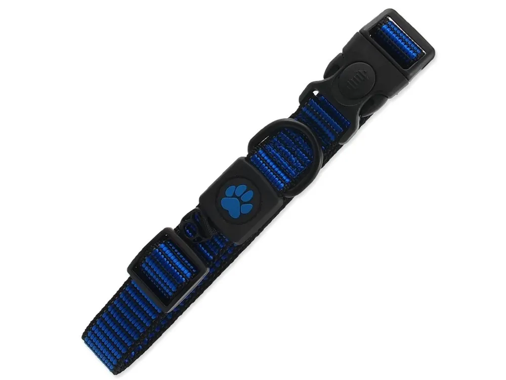 Speciální Cena Obojek Active Dog Strong L modrý 2,5x45-68cm