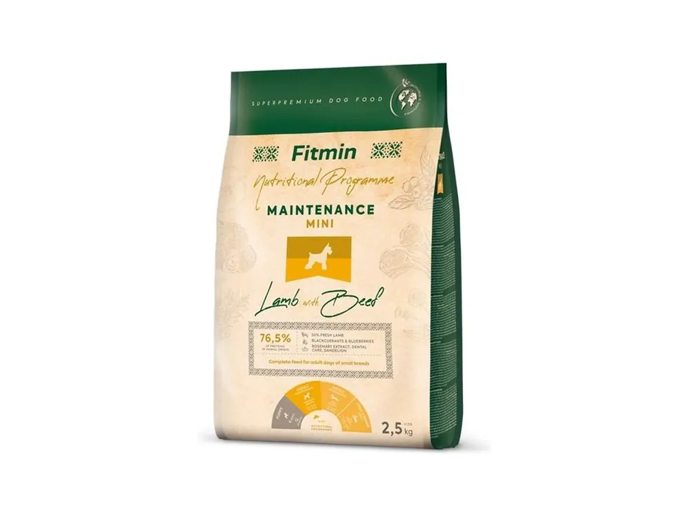 Fitmin Dog Mini Maintenance Lamb & Beef 2,5 kg Hit Sezóny
