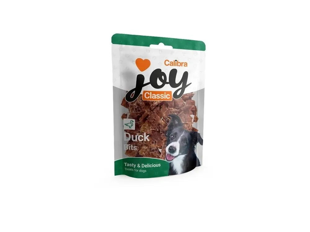 Calibra Joy Dog Snack Classic Duck Bits 80 g Časově Omezené