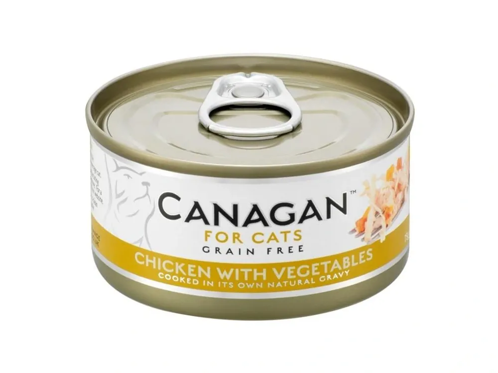 Jen Po Omezenou Doba Canagan Cat konzerva - Kuře se zeleninou 75 g