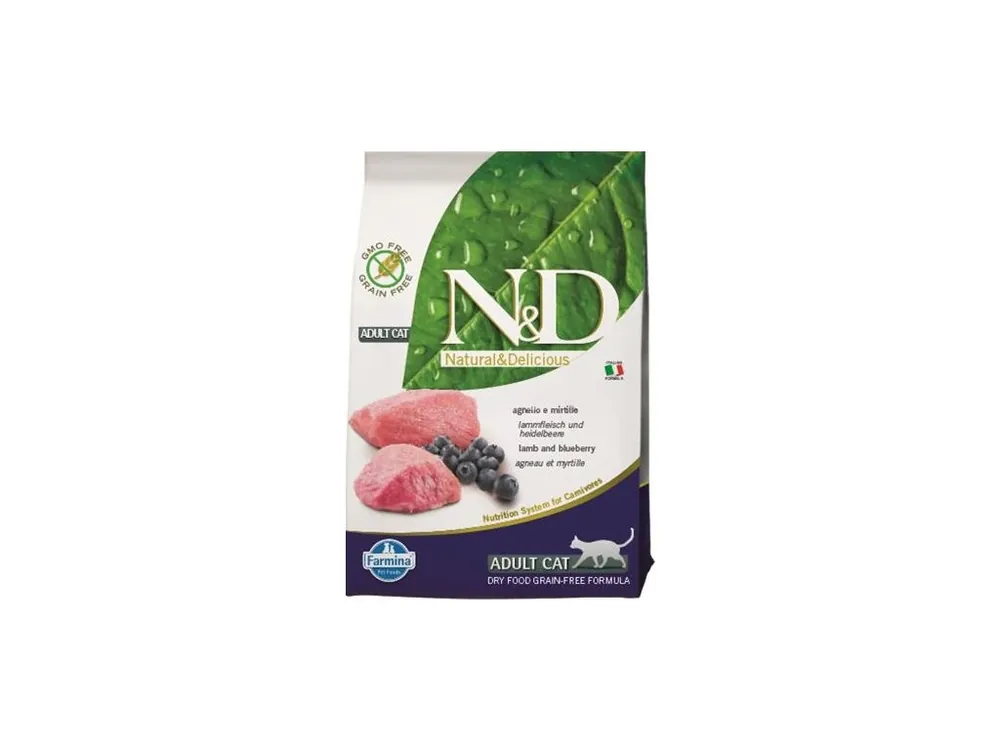 N&D PRIME Cat GF Lamb & Blueberry Adult 300 g Rychlé Dodání