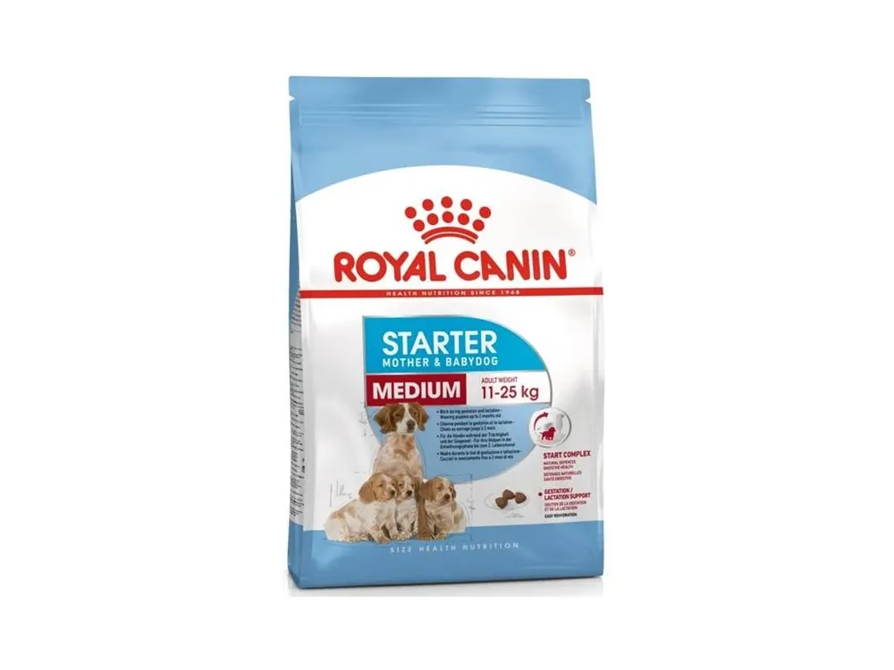 Přímo Od Výrobce Royal Canin - Canine Medium Starter M&B 15 kg