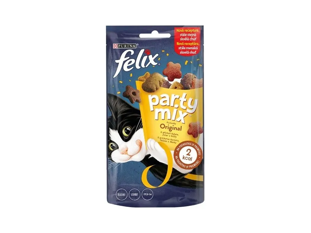 Felix Snack Cat - Party Mix Original Mix 60 g Objednat Nyní