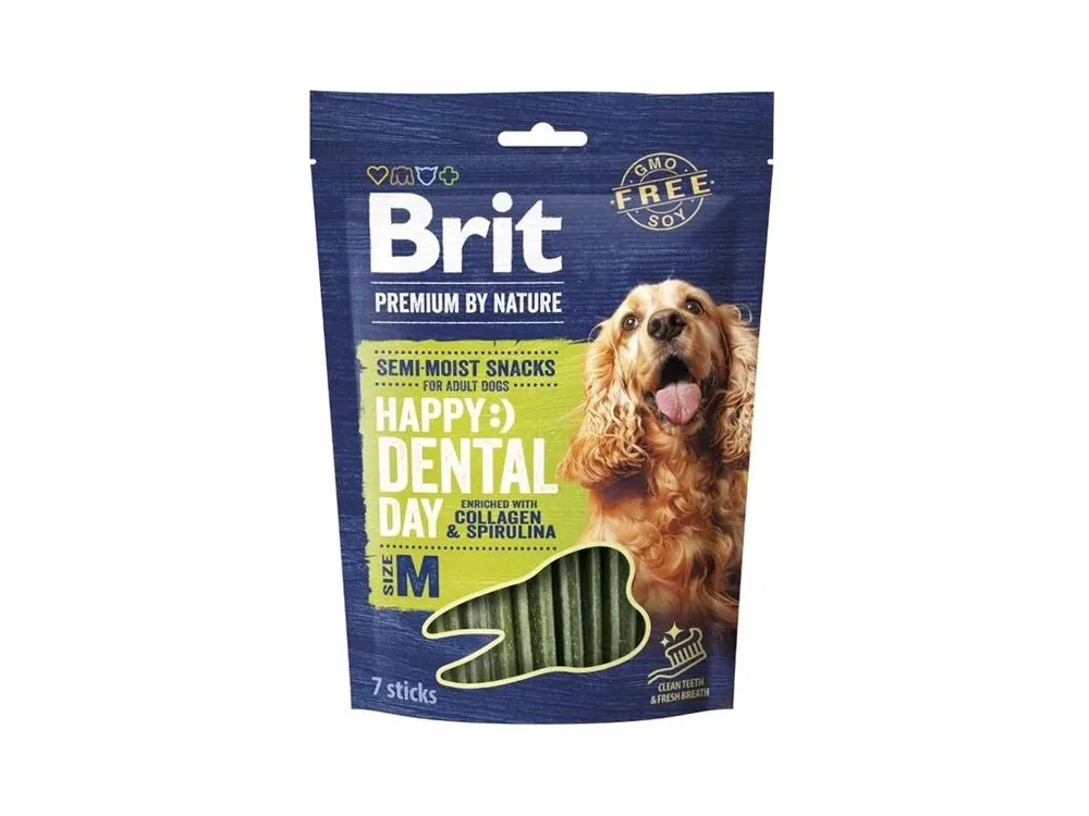 Brit Premium by Nature Dog Dental Snacks (M) Akce