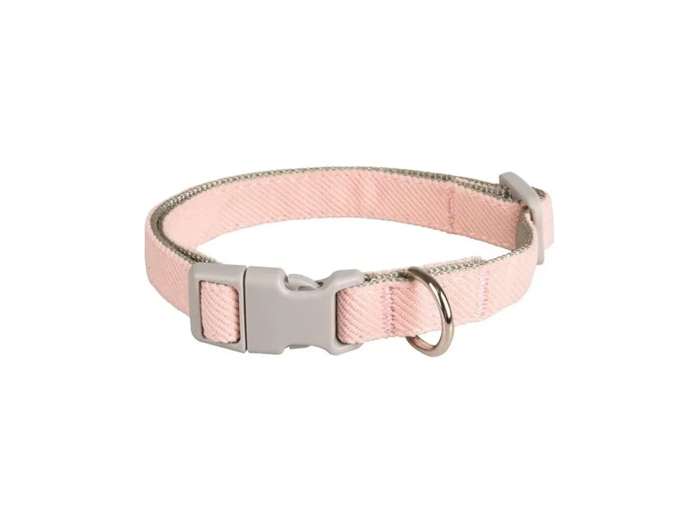 Přímo Od Výrobce Obojek nylon Cub Flamingo 25-43x1 cm růžový