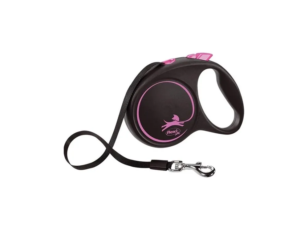 Flexi Black Design M pásek 5 m růžové 25 kg Koupit Online