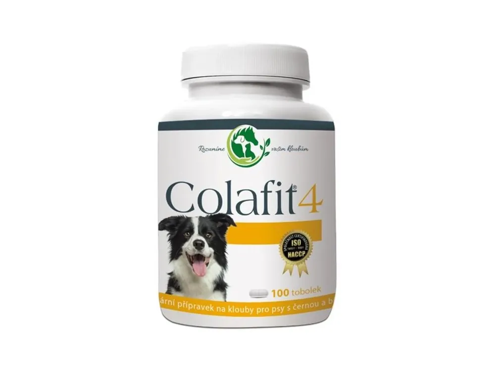 Sleva Colafit 4 pro bílé a černé psy (100 tobolek)