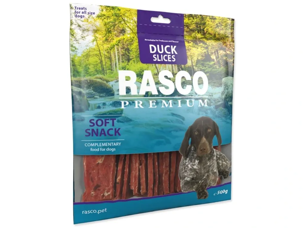 Oblíbený Pochoutka Rasco Premium kachna, plátky 500 g