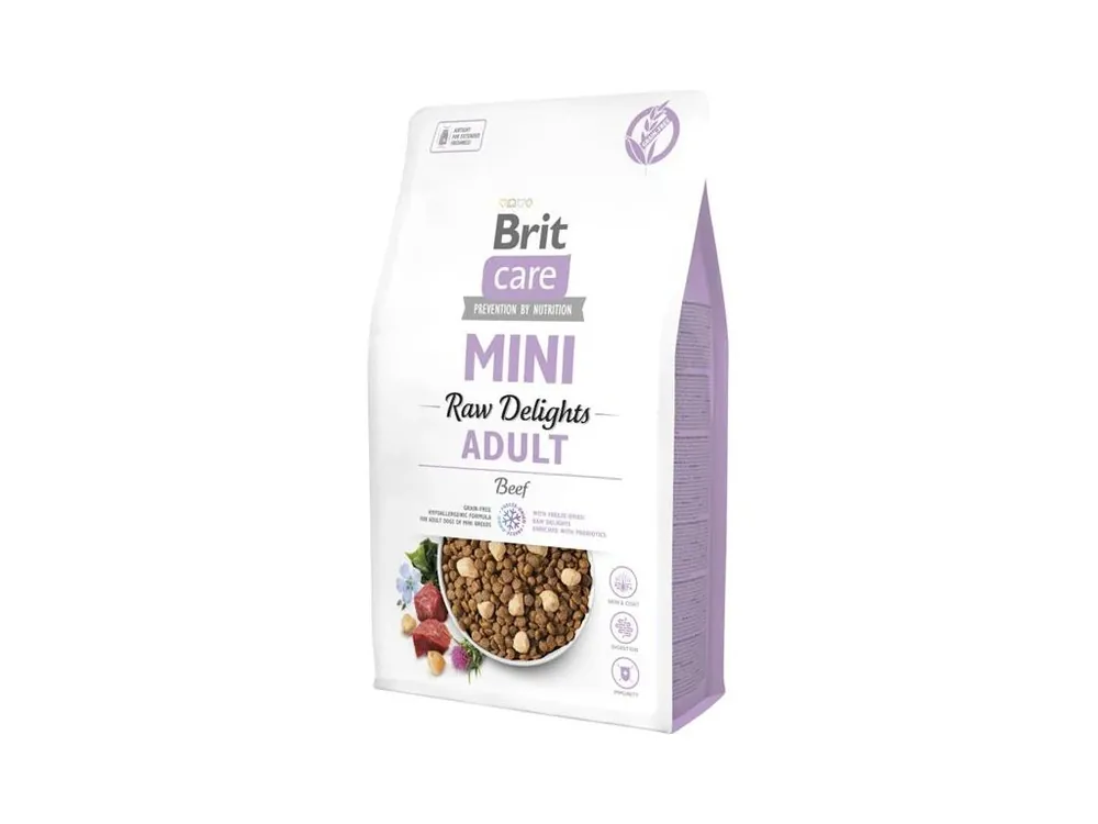 Akce Brit Care Mini FD Raw Delights Beef 2 kg