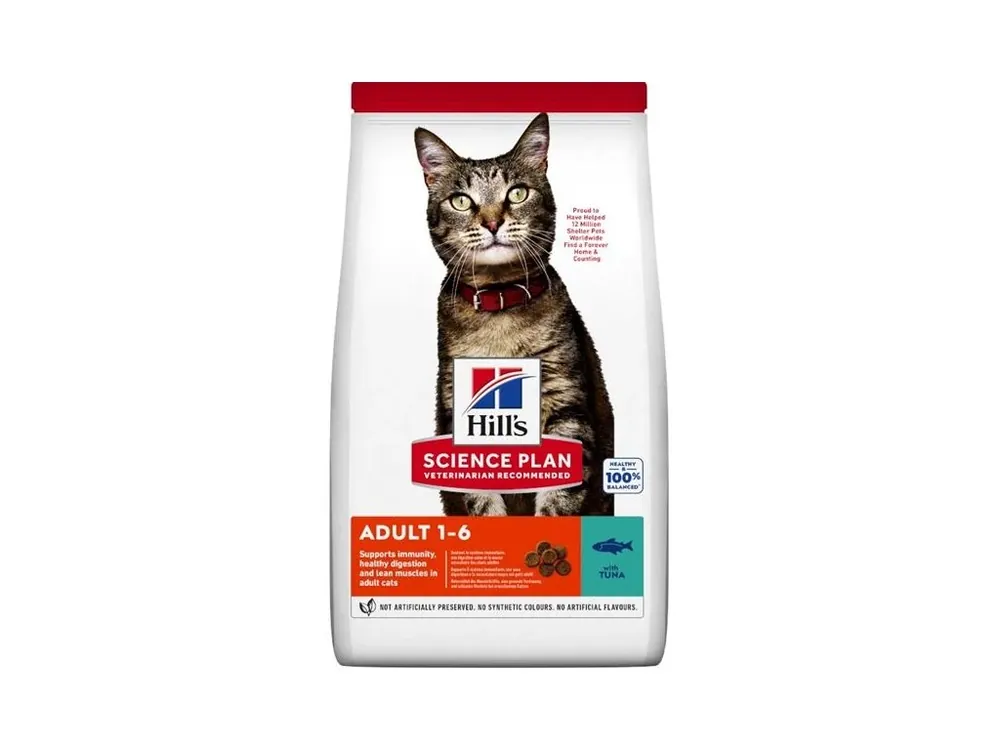 Originální Hill‘s Science Plan Feline Adult Tuna 10 kg