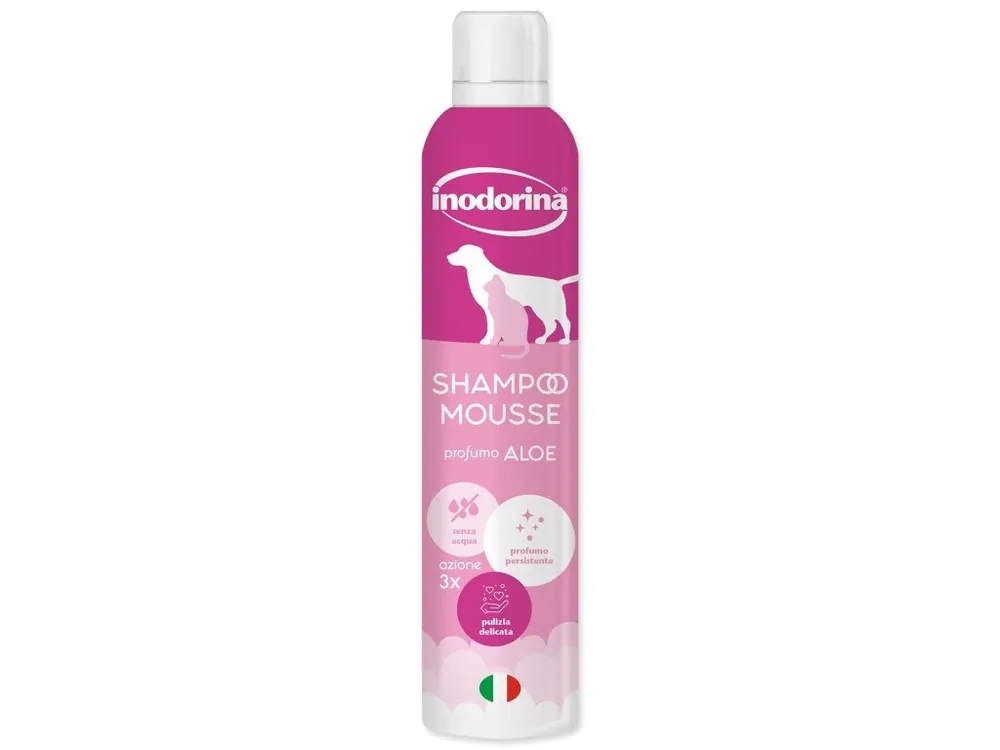 Ověřený Šampon Inodorina suchá pěna Aloe Vera 300 ml