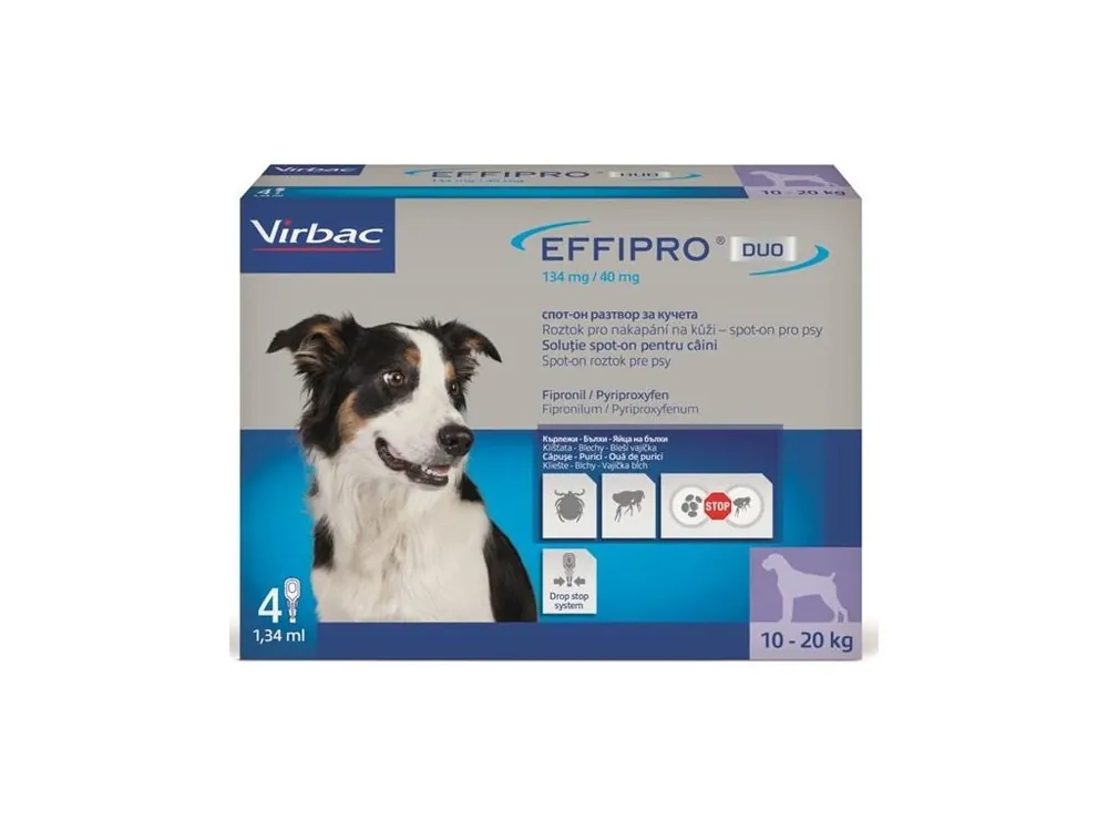 Pouze Dnes Effipro Duo M 134/40 mg spot-on 4 x 1.34 ml