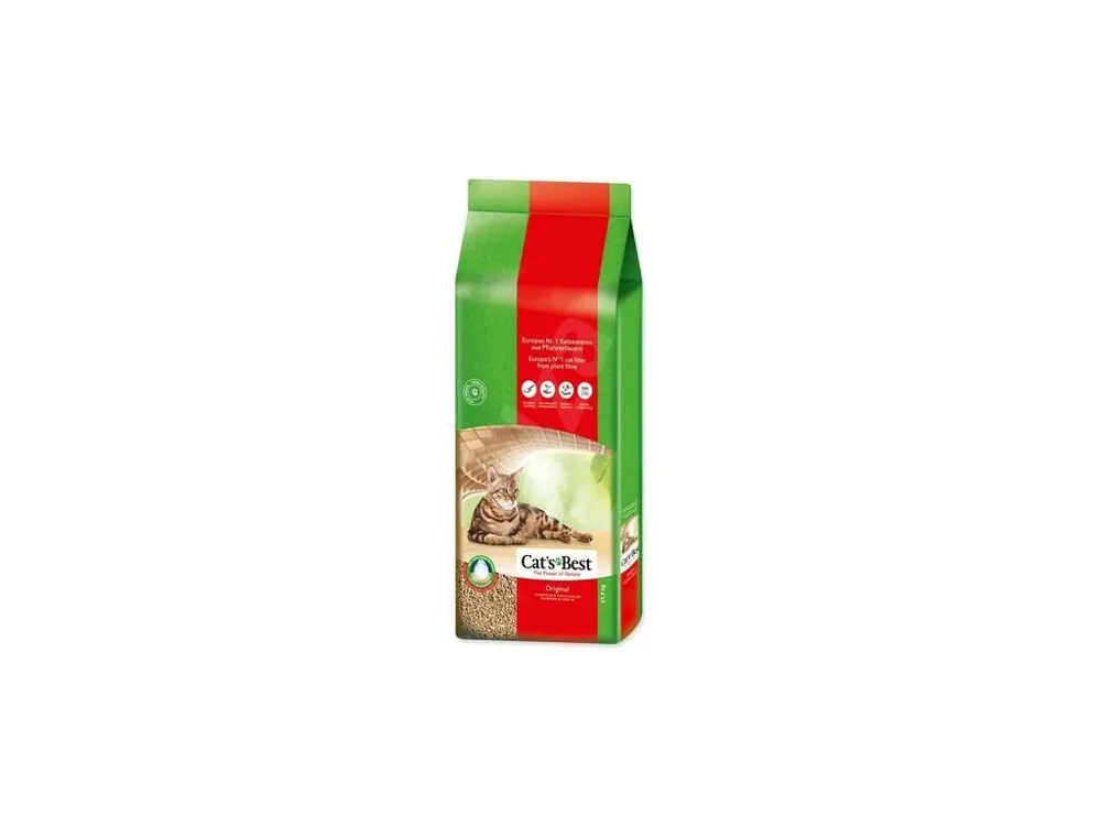 Časově Omezené Cats Best ORIGINAL (ÖKO PLUS) 40 L / 17,2 kg