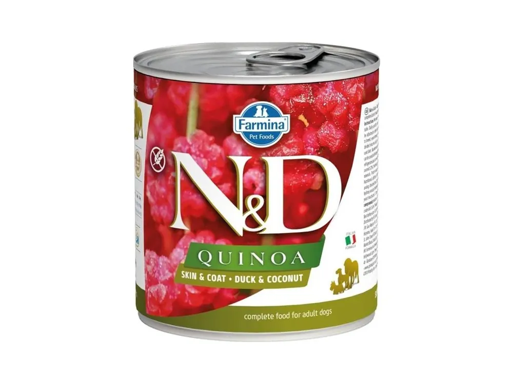 N&D QUINOA Dog konzerva Duck & Coconut 285 g Nejlepší Cena