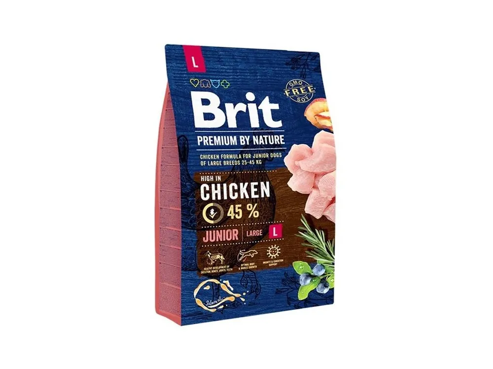 Brit Premium by Nature Dog Junior (L) 3 kg Nejlepší Volba
