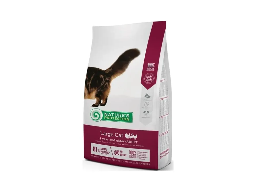 Nature‘s Protection Cat Dry Large Cat 2 kg Ihned K Objednání