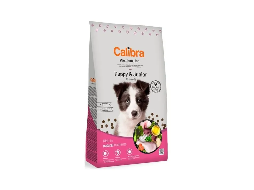 Originální Calibra Dog Premium Line Puppy & Junior 3 kg