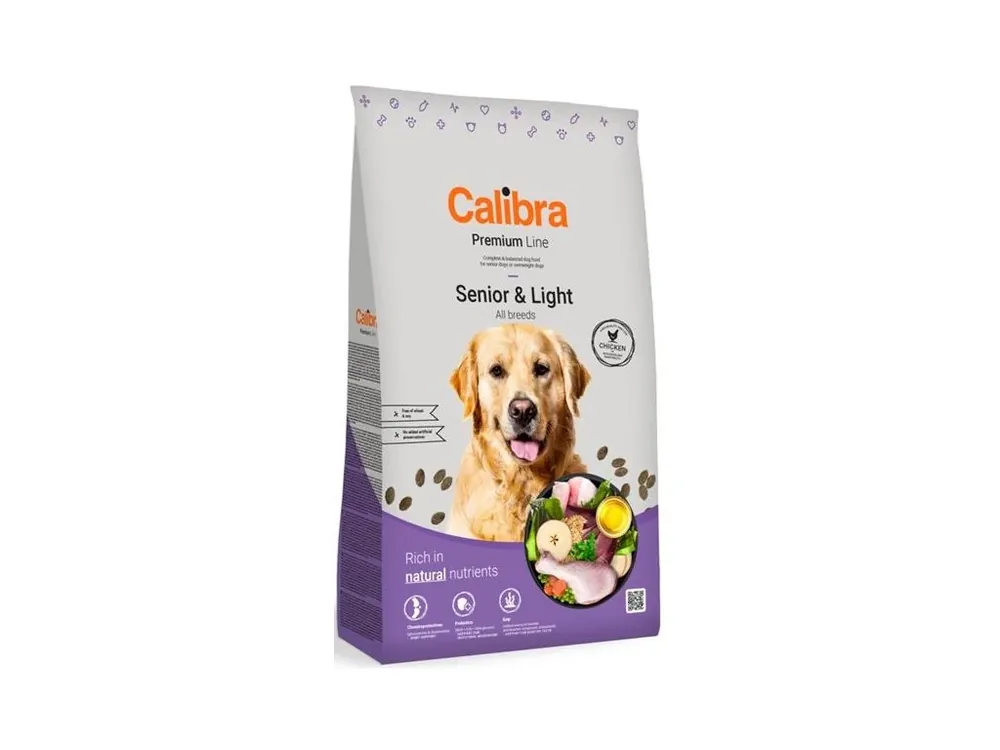 Calibra Dog Premium Line Senior & Light 3 kg Vrácení Zdarma