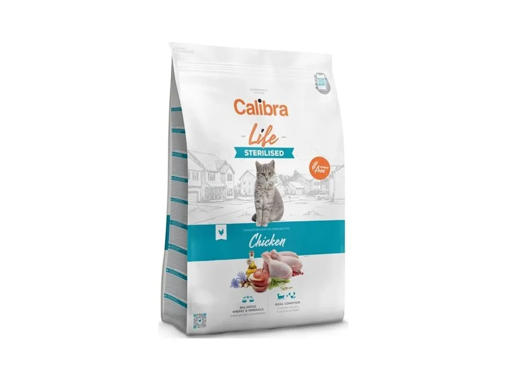 Odeslání Ihned Calibra Cat Life Sterilised Chicken 1,5 kg