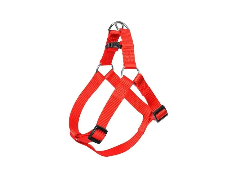 Postroj nylon Červená DUVO+ 1,0 x 30-40 cm Super Cena