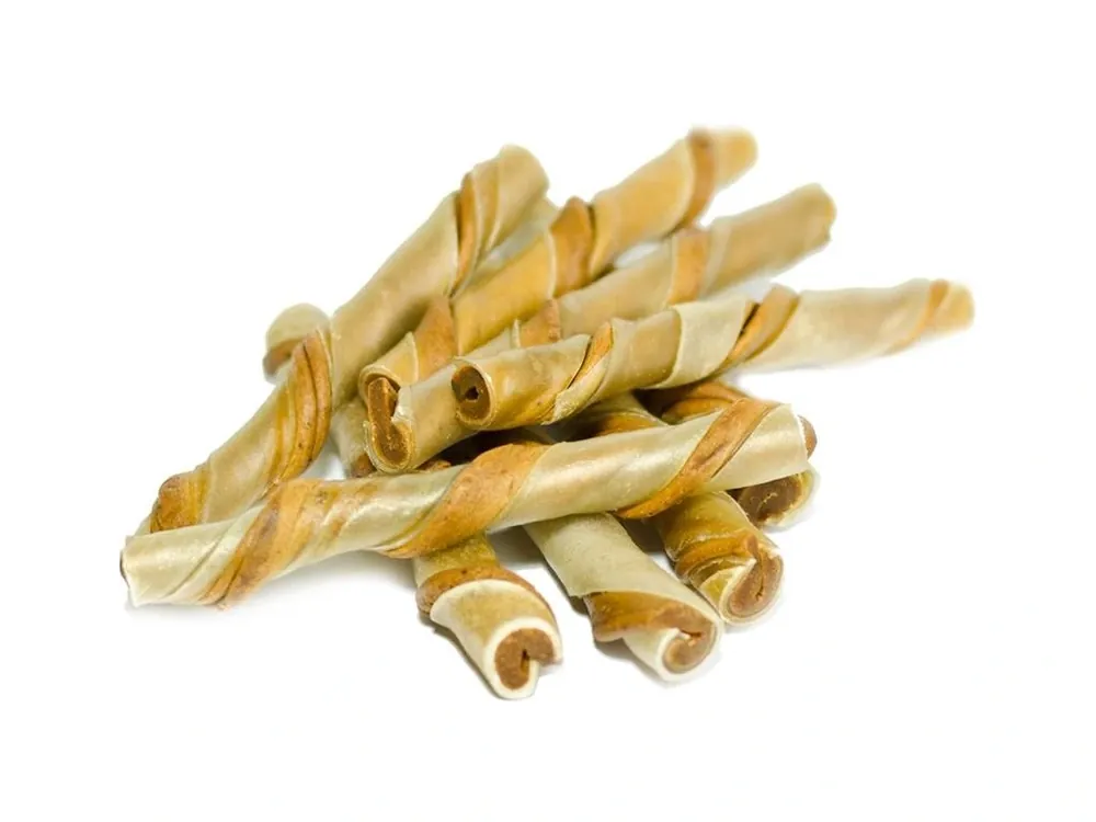 Cenový Hit Buvolí Rawhide Rool stick 5" Tenesco 40 ks