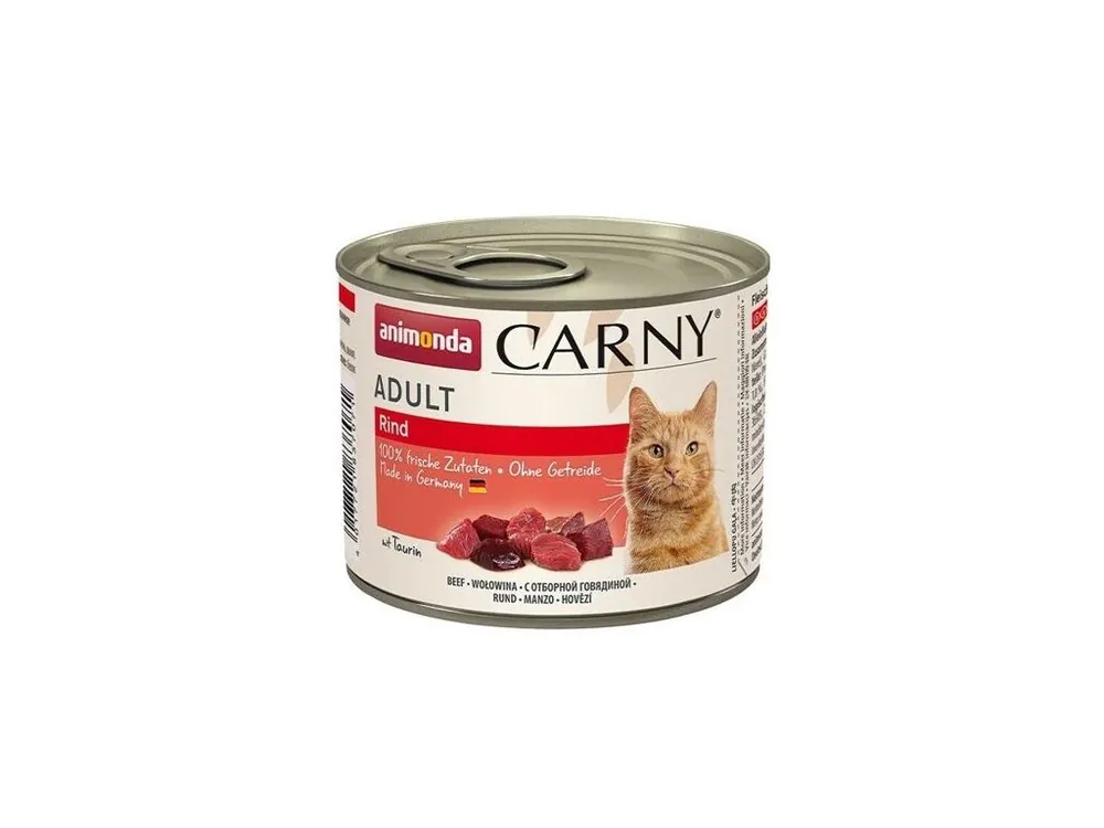 Cenově Výhodný ANIMONDA konzerva CARNY Adult - hovězí 200 g
