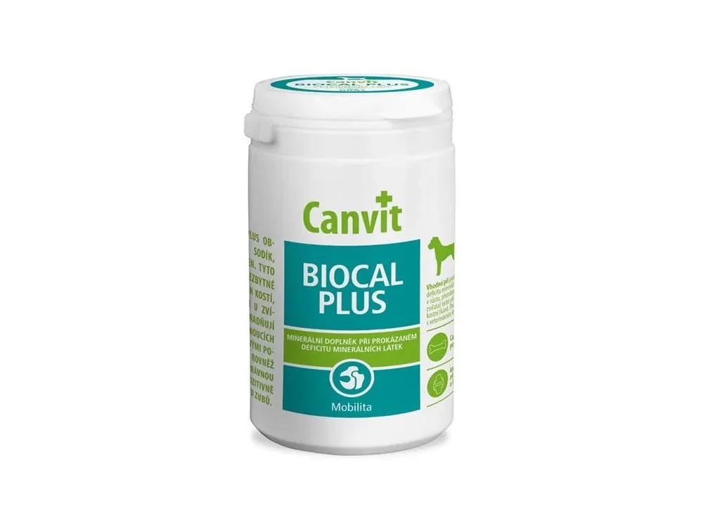 Canvit Biocal Plus pro psy tablety (1000 g) Objednat Nyní
