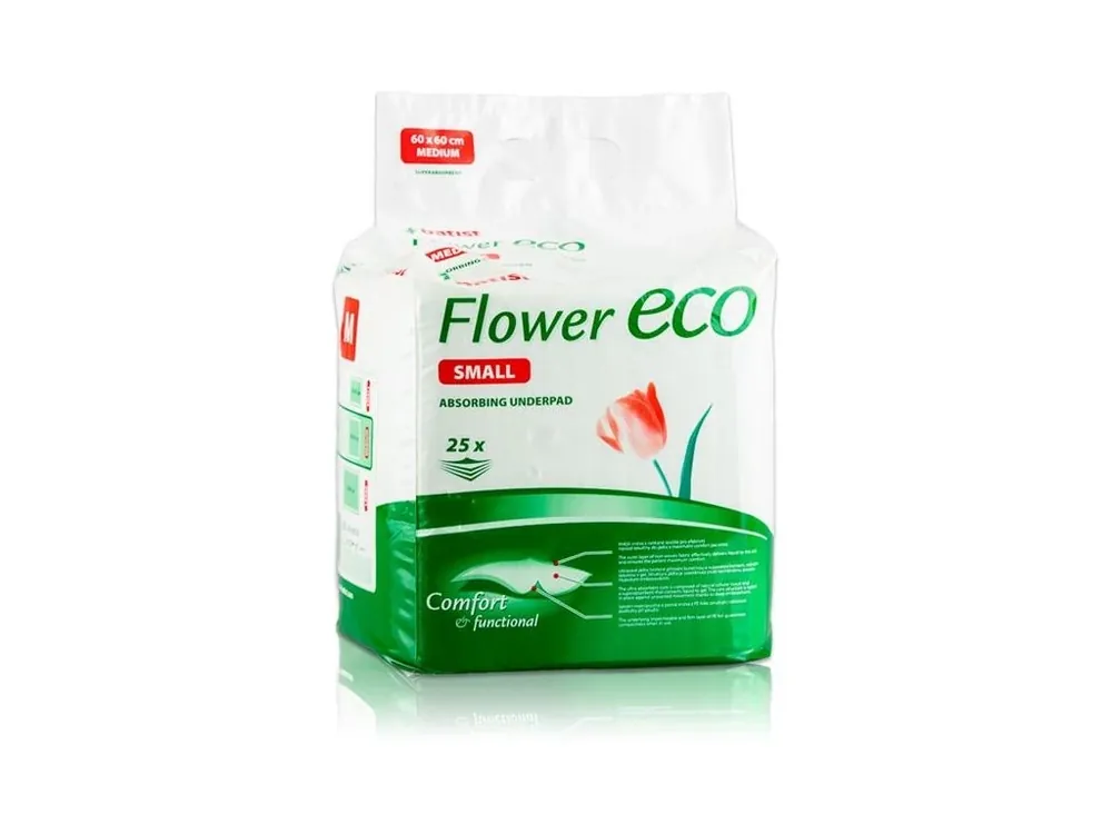 Podložka absorpční FLOWER ECO 60x60cm 25ks Odeslání Ihned
