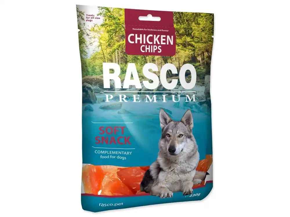 Pochoutka Rasco Premium kuřecí plátky 230 g Finální Výprodej