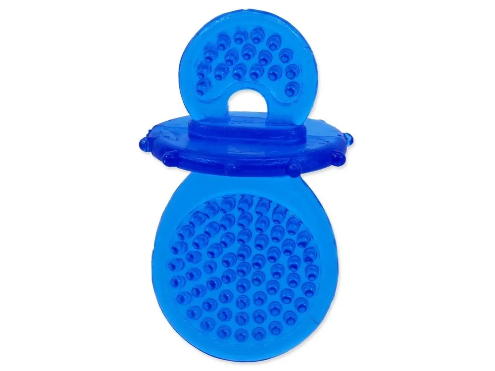 Hračka Dog Fantasy dudlík gumový modrý 8 cm Cenová Bomba