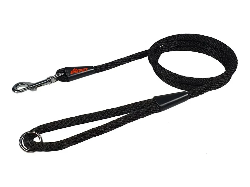 Lanové vodítko SPIRÁLA 6 mm x 150 cm - Černá Originální