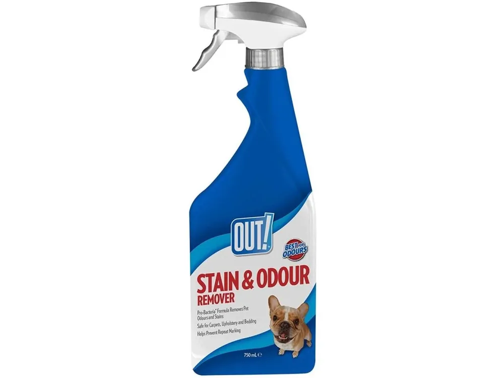 OUT! odstraňovač zápachu a nečistot 750 ml Ověřený
