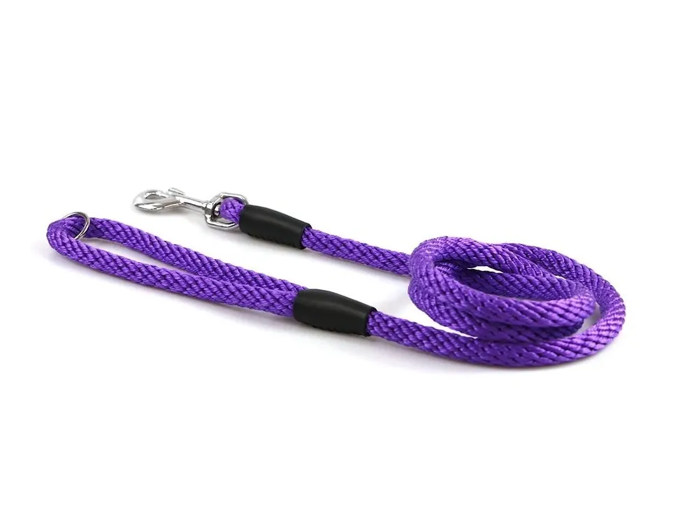 Aminela lanové vodítko 12mm/150cm fialové Top Prodej