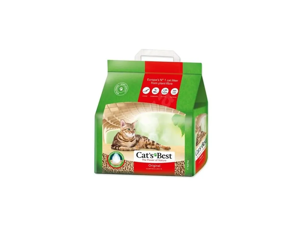 Cats Best ORIGINAL (ÖKO PLUS) 10 L / 4,3 kg Omezená Nabídka
