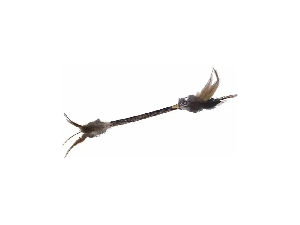 Výhodná Nabídka Hračka cat matatabi tyčka peří Nobby 12 cm