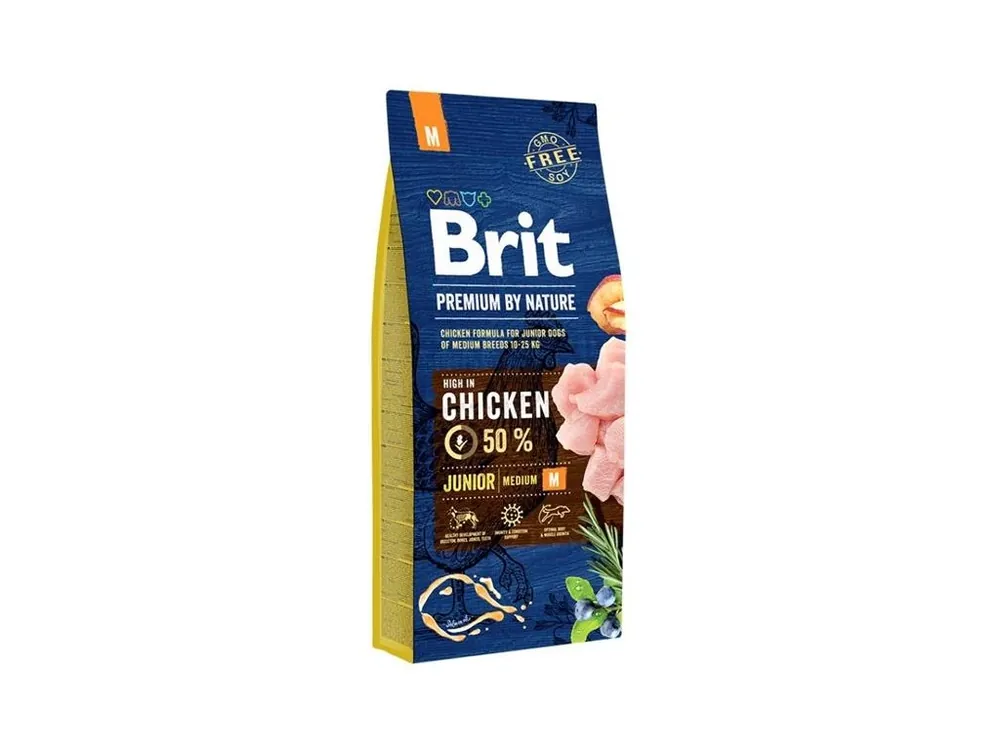 Brit Premium by Nature Dog Junior (M) 15 kg Nízká Cena