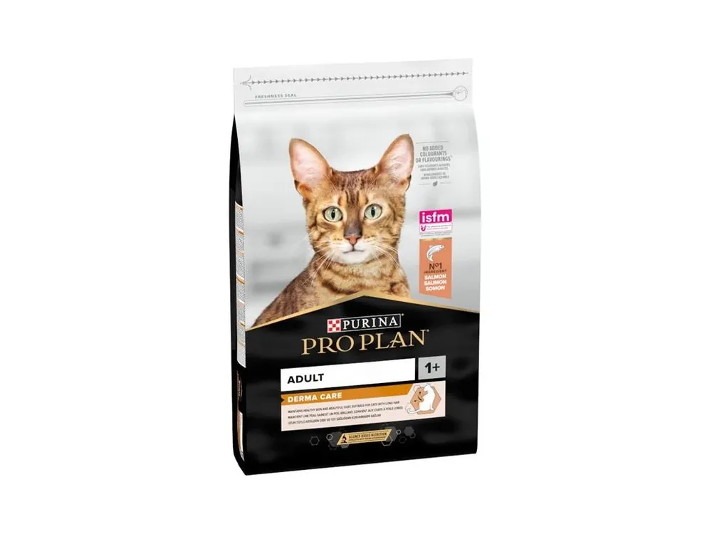 Pro Plan Cat Adult Derma Care losos 10 kg Novinka
