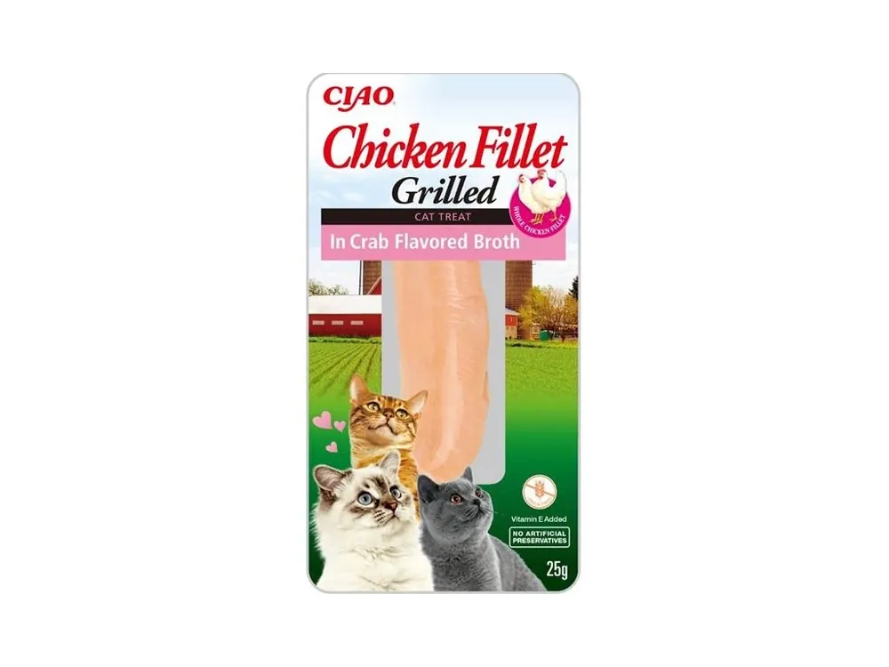 Top Prodej Inaba Chicken Fillet v krabím vývaru 25 g