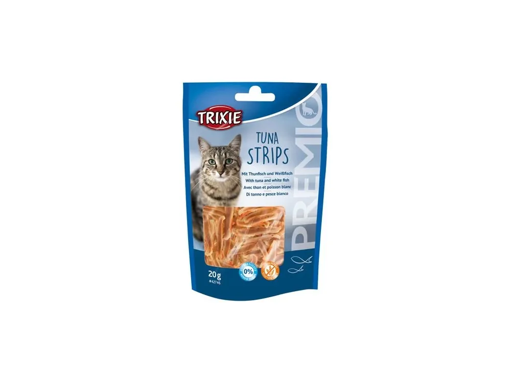 PREMIO Tuna Strips - pásky s tuňákem, 20g Oblíbený