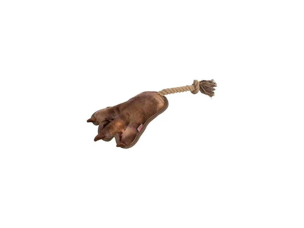 Akční Cena PAW, tlapa na laně se zvukem, 35 cm, plyš