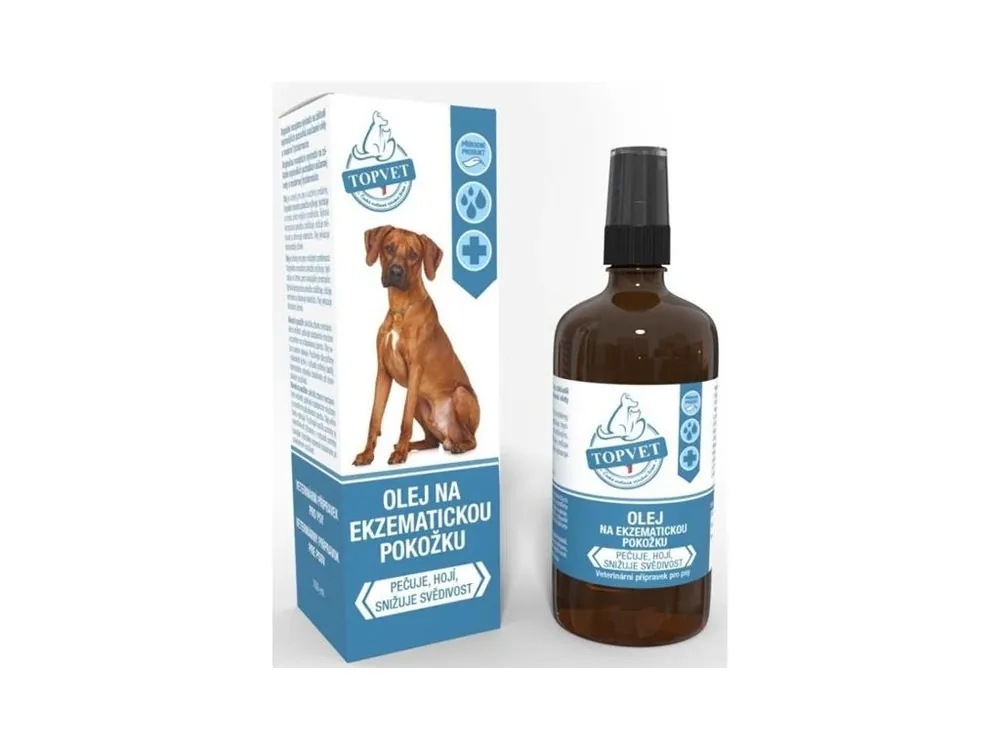 Olej na ekzematickou pokožku 100 ml Topvet Ověřený