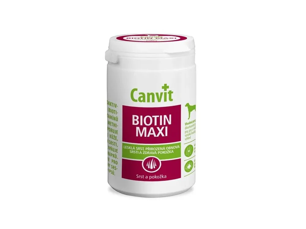 Canvit Biotin Maxi pro psy tablety (500 g) Koupit Online