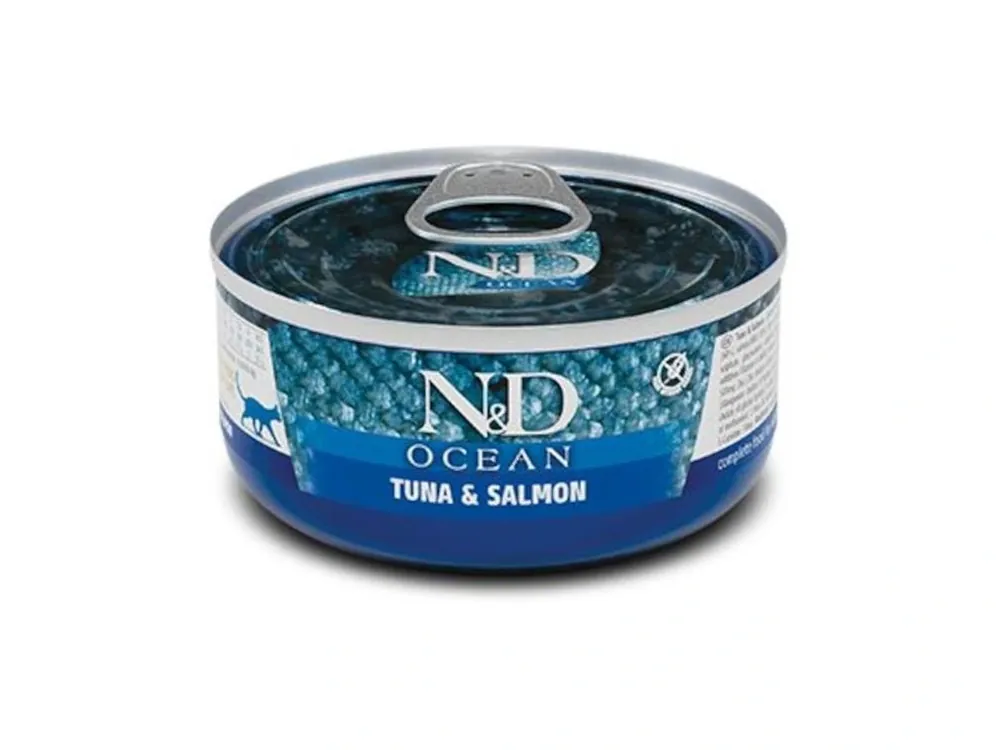 Ověřený N&D OCEAN Cat konzerva Tuna & Salmon 70 g