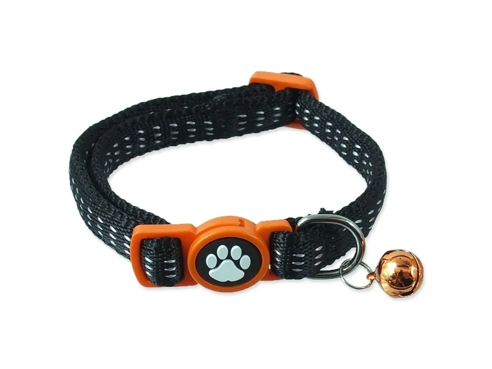 Nejprodávanější Obojek Magic Cat Nylon XS černý 1x19-31cm