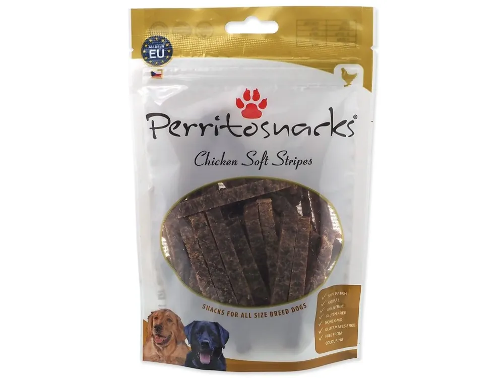 Novinka Pochoutka Perrito kuře, měkké plátky 100 g