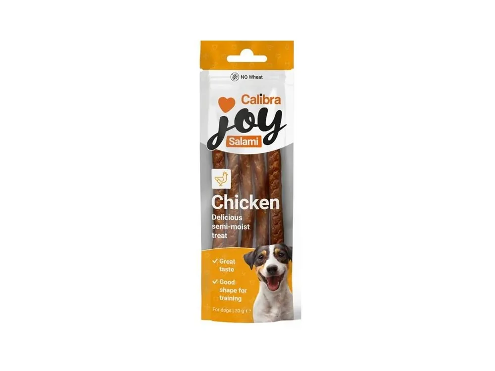 Časově Omezené Calibra Joy Dog Snack Salami Chicken 30 g