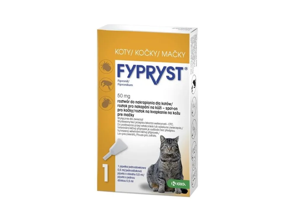 Fypryst spot on a.u.v. (kočka) sol 1x0,5 ml Akční Nabídka