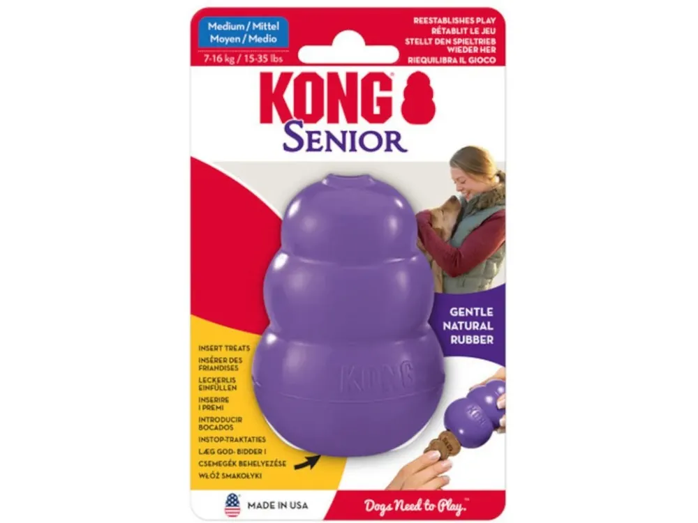 Hračka guma sněhulák KONG Senior (vel. M) Nejlepší Cena